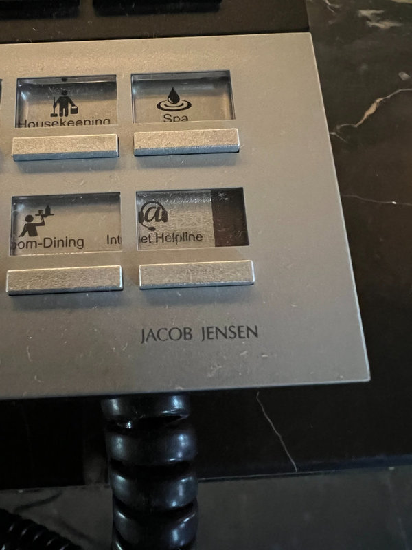 Designer Telefon "Jacob Jensen" HT 60 - Corded IP Telefon gebraucht
